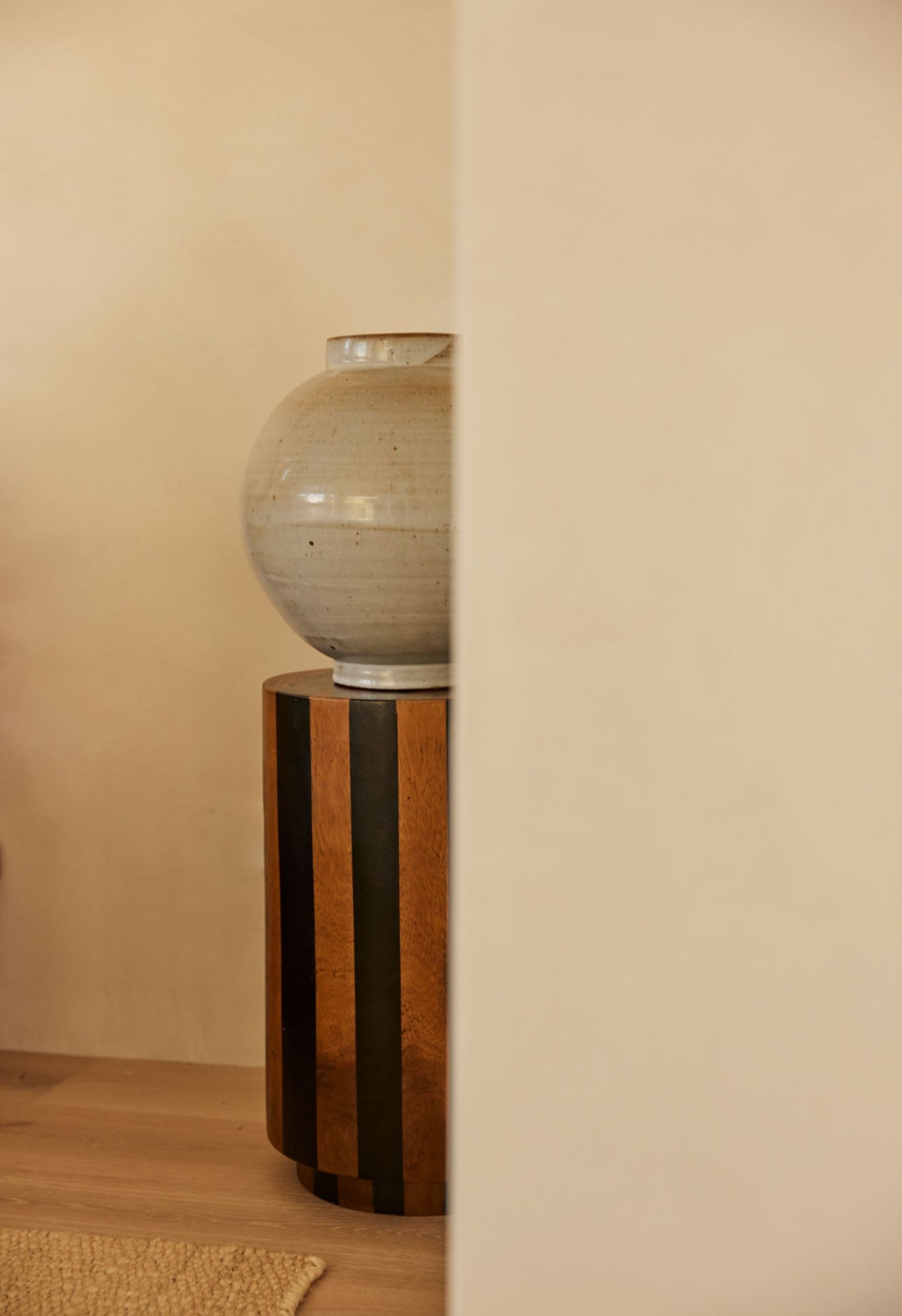 Delphina Stripe Tabouret