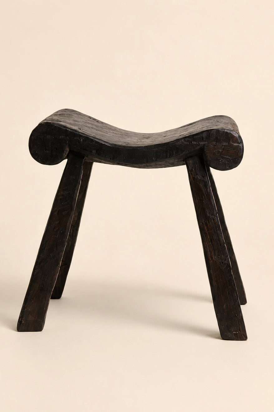 Une Stool in Coffee