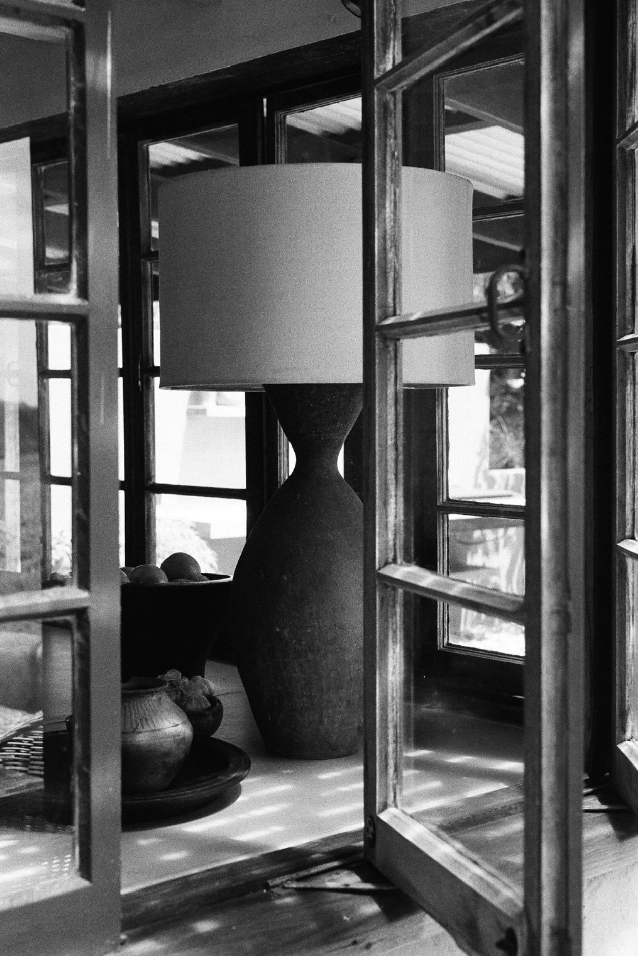 Wren Lamp in Terracotta