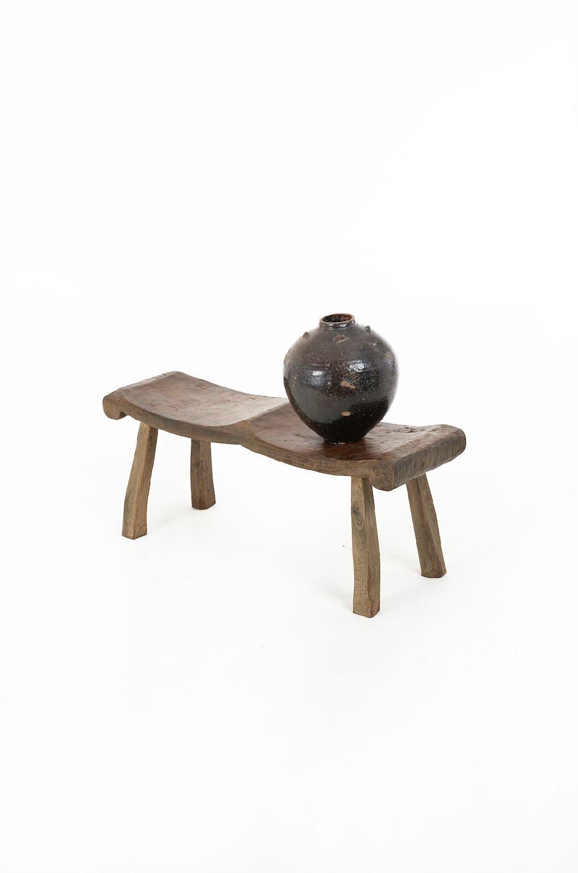 Deux Bench - Dark Coffee