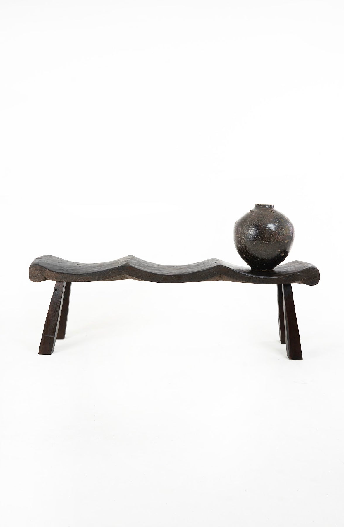 Trois Bench in Coffee