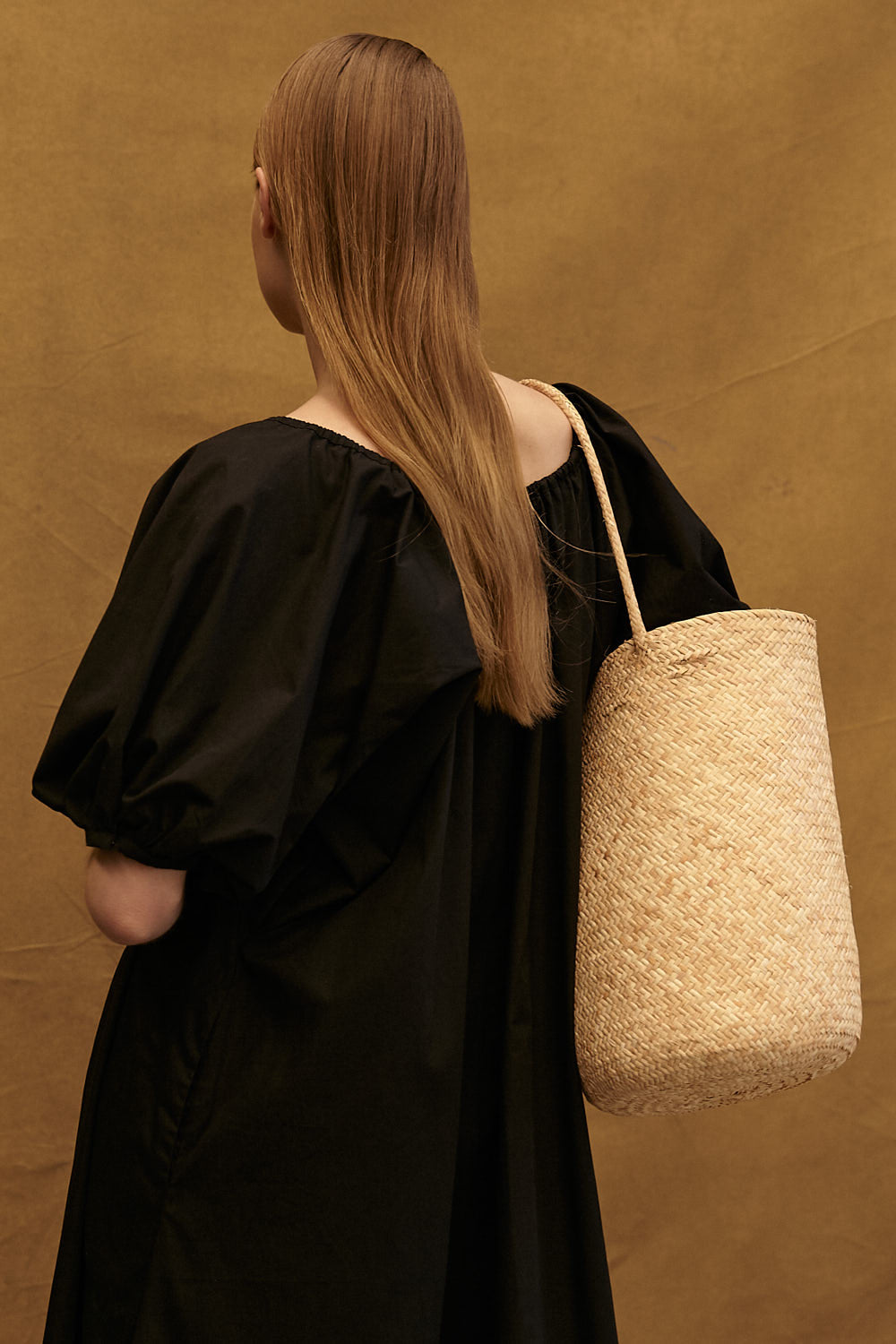 The Benoît Bucket Tote in Natural