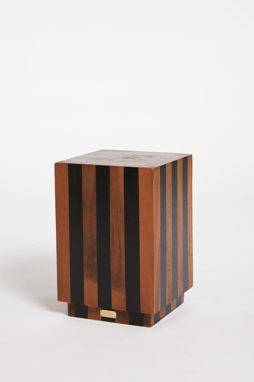 Persephone Tabouret in Stripe