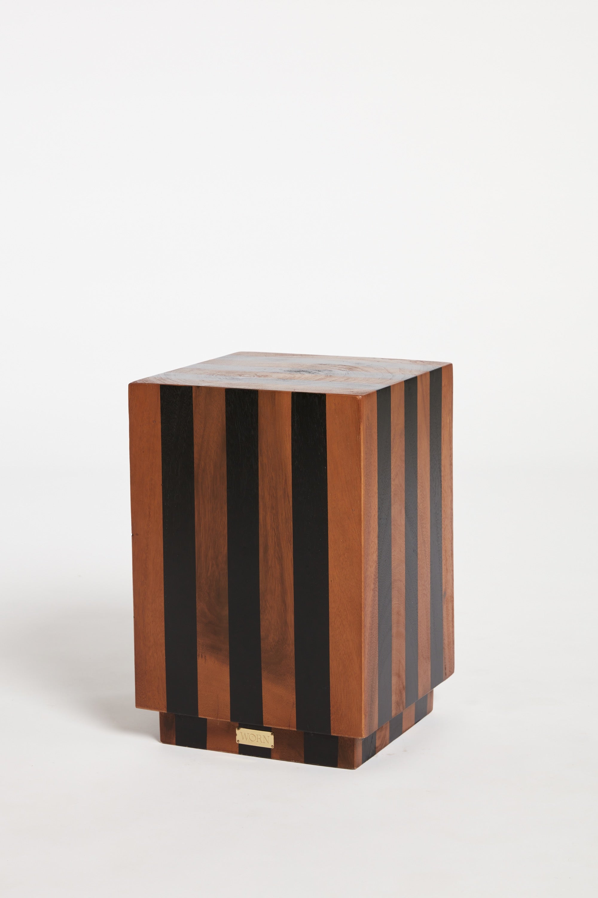 Persephone Tabouret in Stripe