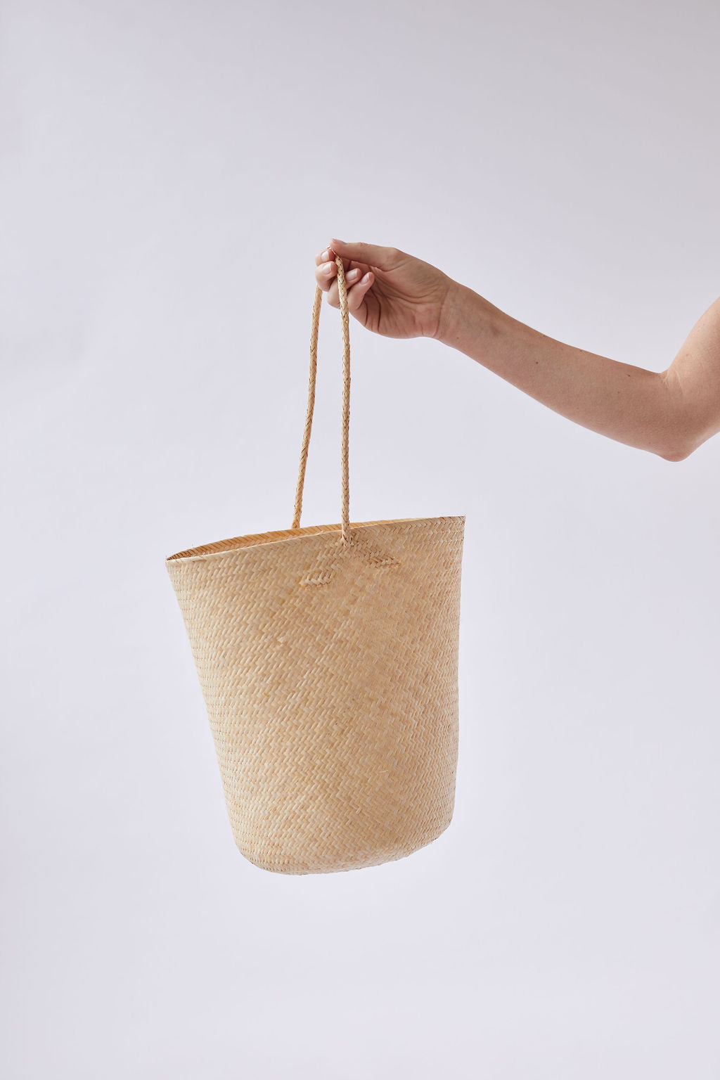 The Benoît Bucket Tote in Natural